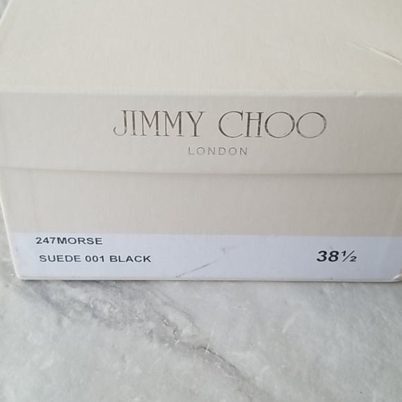 Jimmy Choo Morse Suede Flats Size 38.5 - Picture 8 of 8